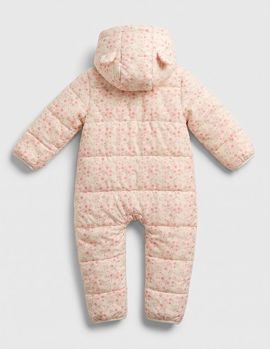Comando estampado floral para bebé niña 3