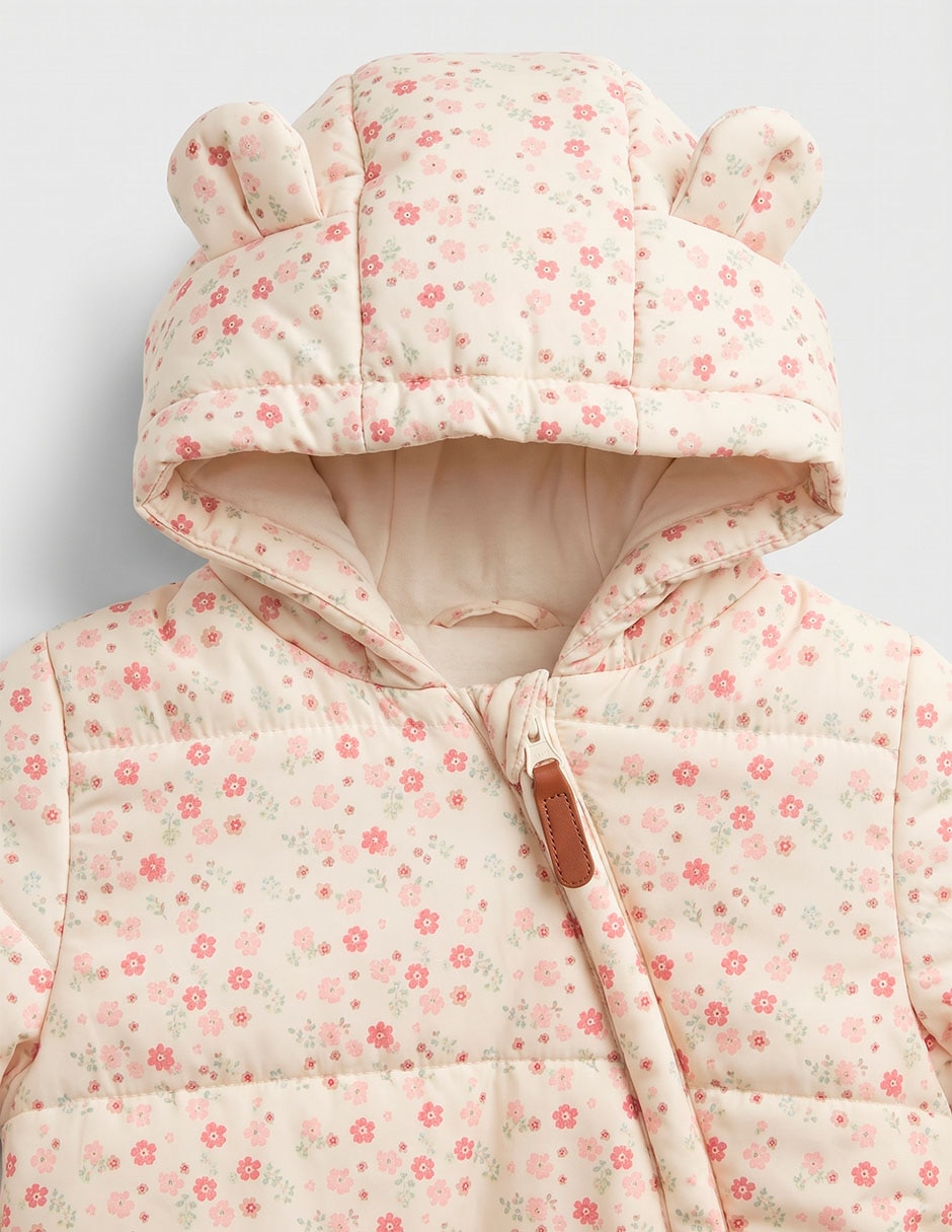 Comando estampado floral para bebé niña 2