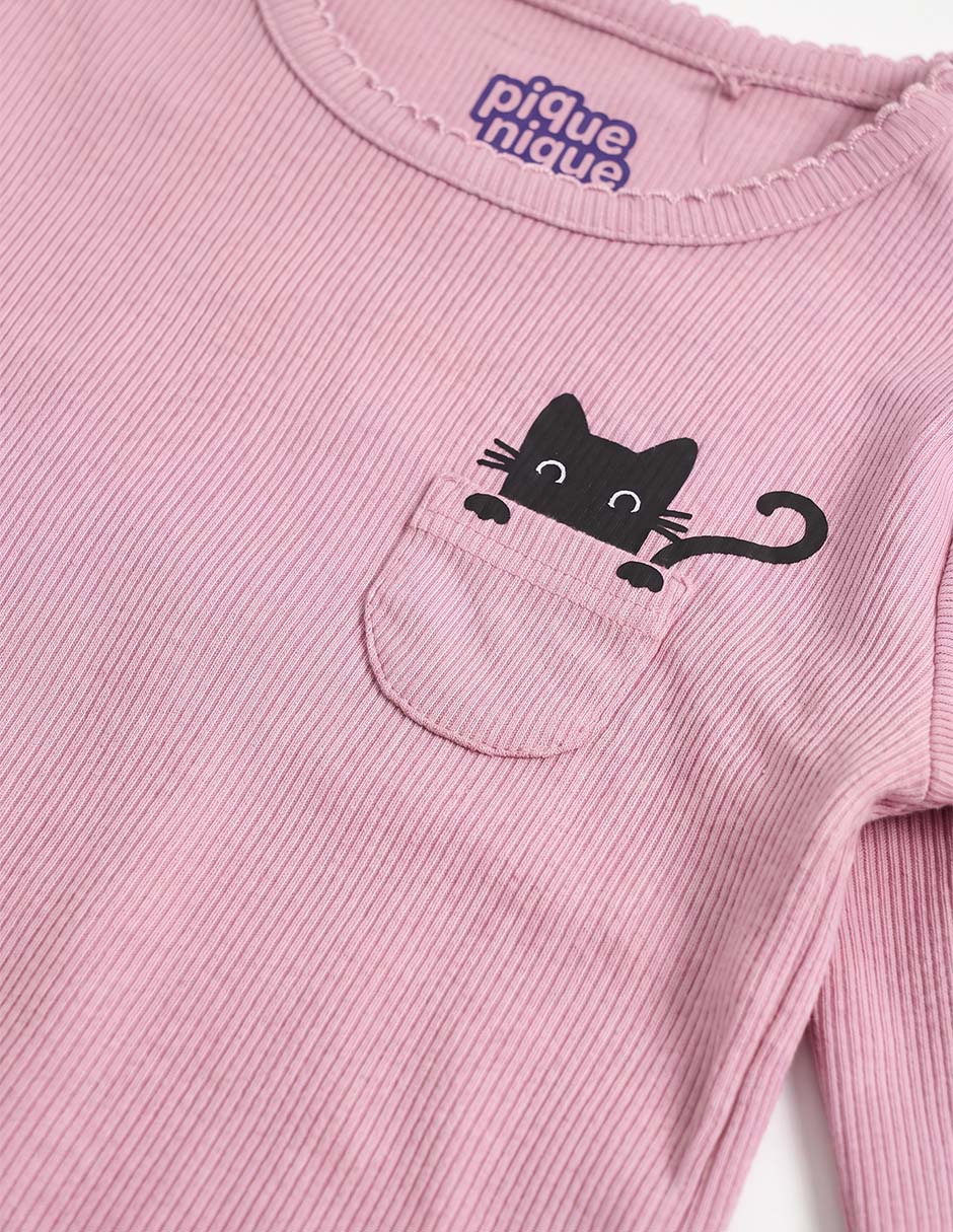 Playera para bebé niña