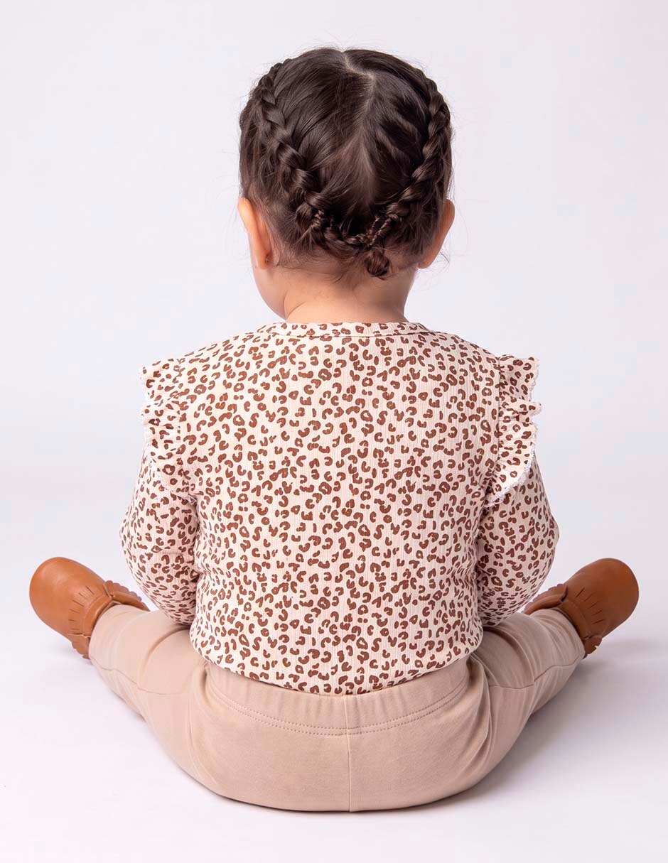 Playera manga larga para niña 6