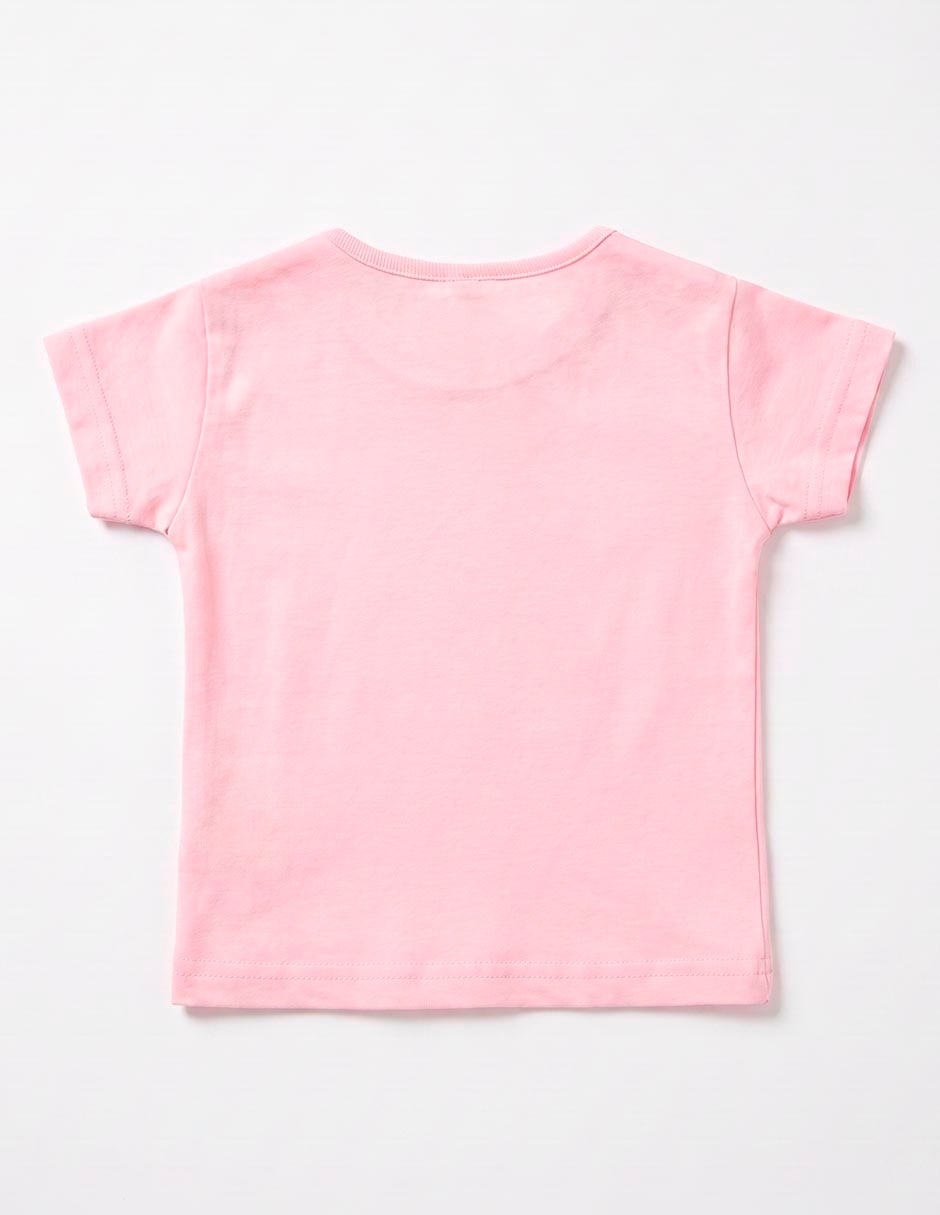 Playera unicornio manga corta para bebé niña 3