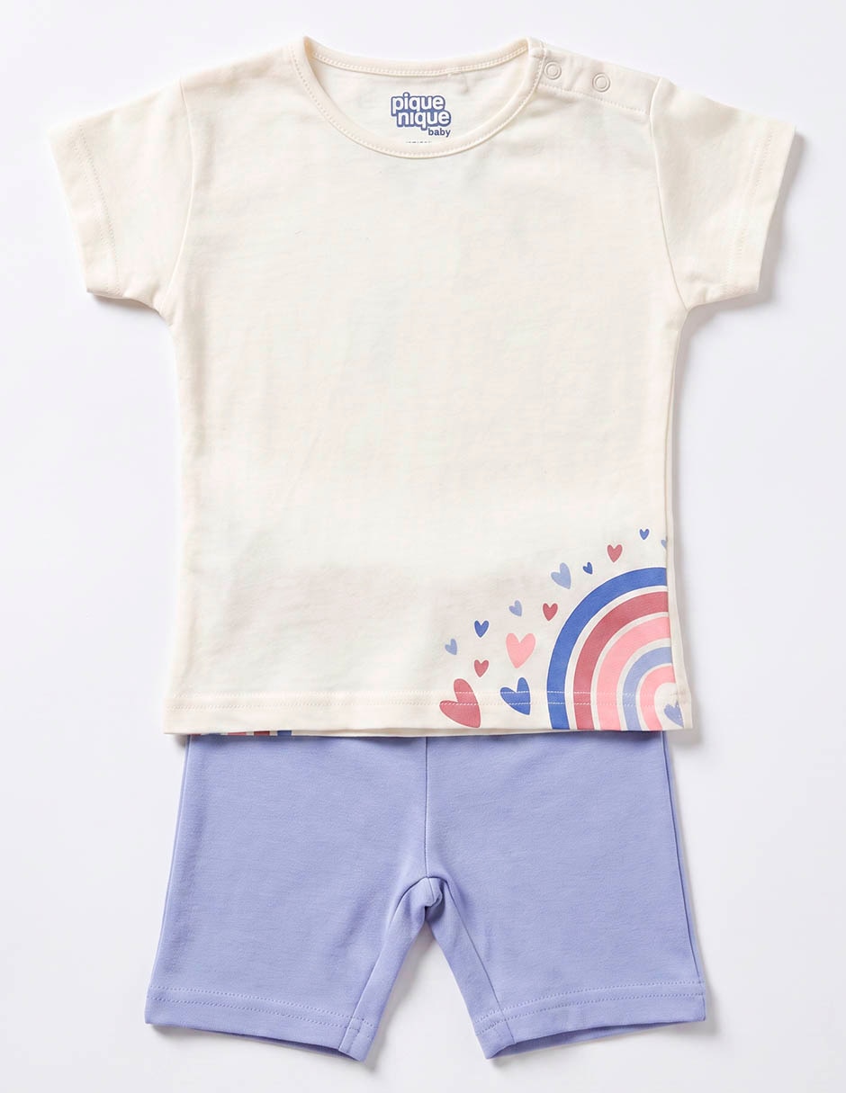 Conjunto de fleece para bebé niña 2