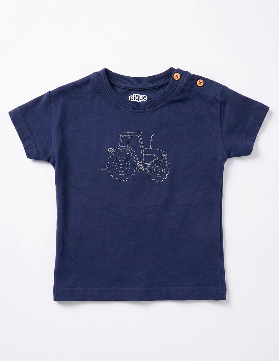 Playera manga corta para bebé niño 2