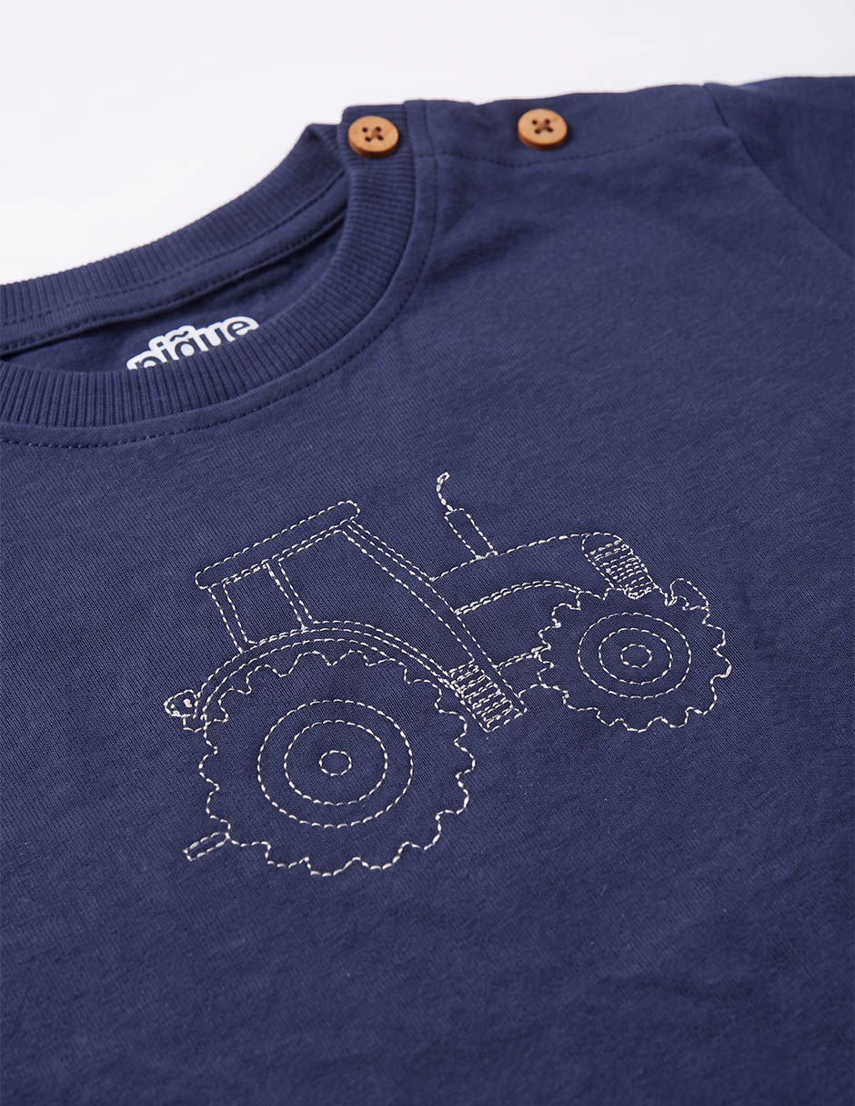 Playera manga corta para bebé niño 4