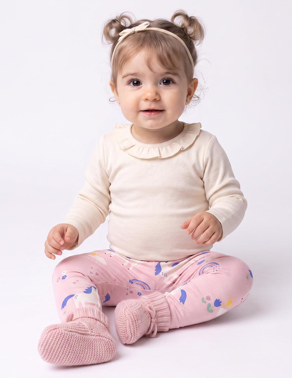 Legging piquenique para bebé niña Legging piquenique para bebé niña