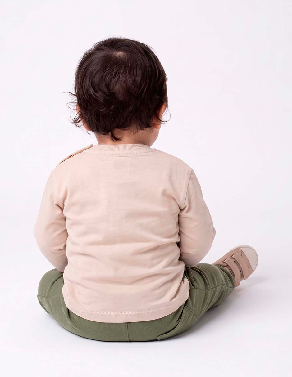 Playera manga larga para niño 6
