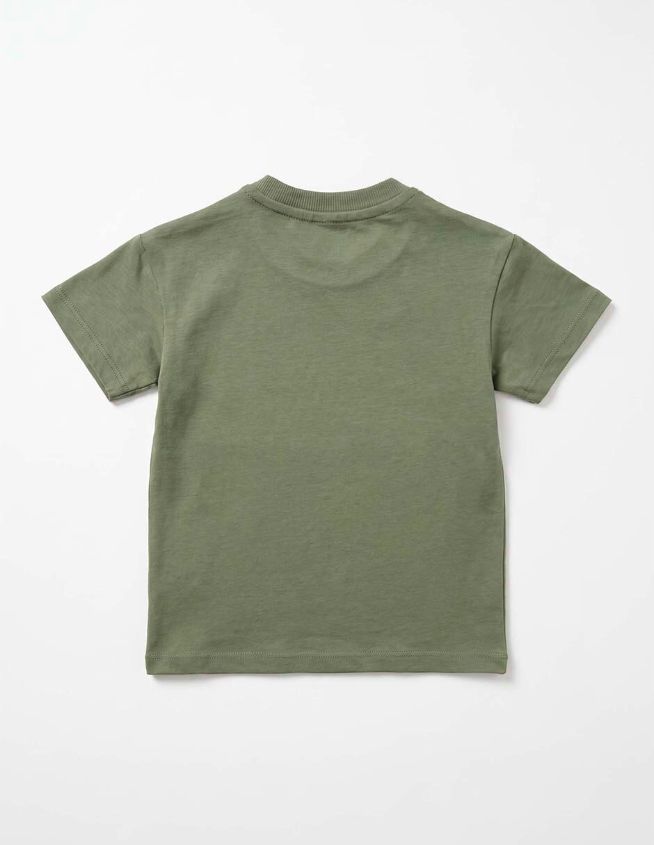 Playera manga corta para niño 5
