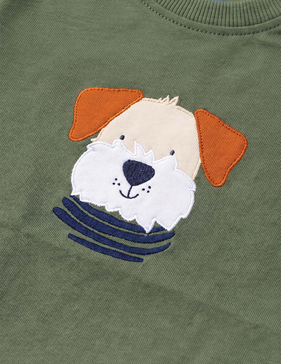 Playera manga larga para bebé niño 5