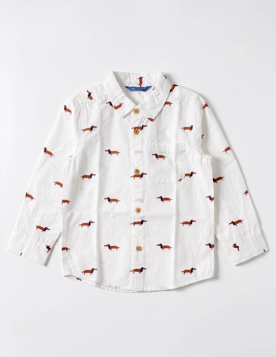 Camisa manga larga para bebé niño 3
