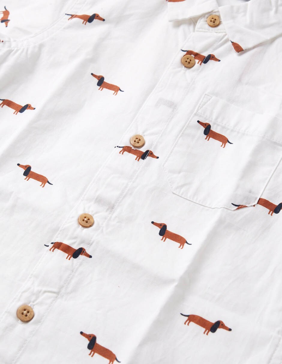 Camisa manga larga para bebé niño 5