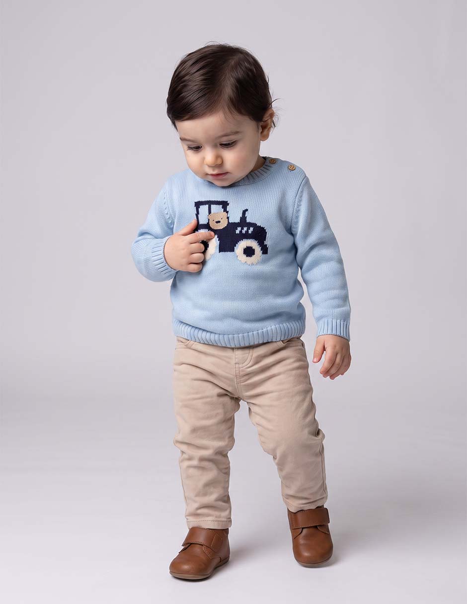 Suéter tejido para niño Suéter tejido para niño