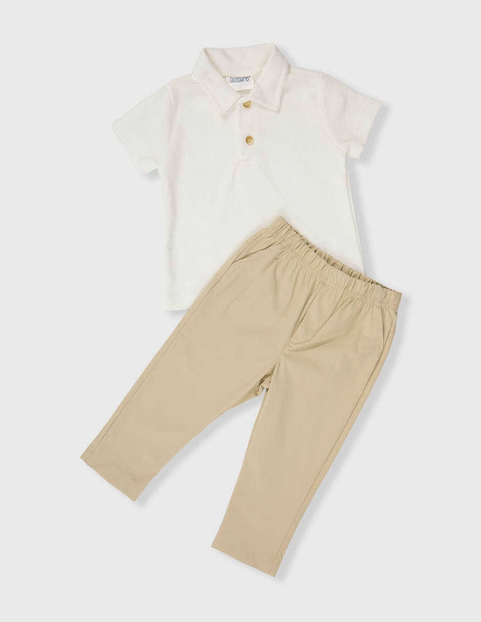 Conjunto de algodón para bebé niño Conjunto de algodón para bebé niño