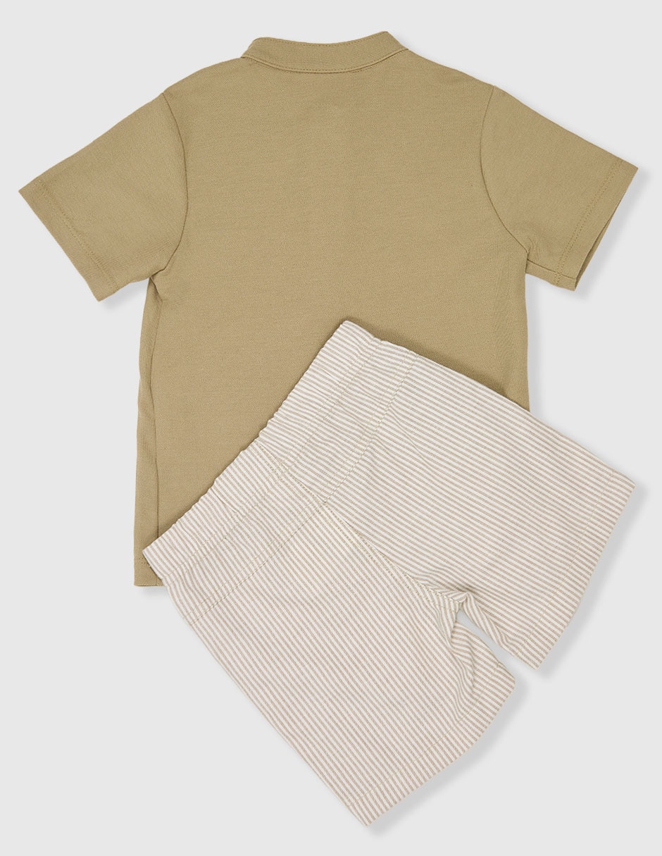 Conjunto de algodón para bebé niño 2