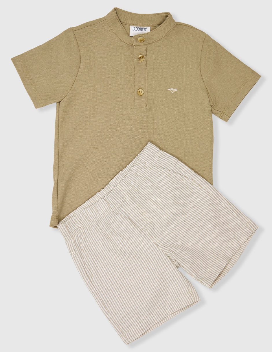 Conjunto de algodón para bebé niño Conjunto de algodón para bebé niño