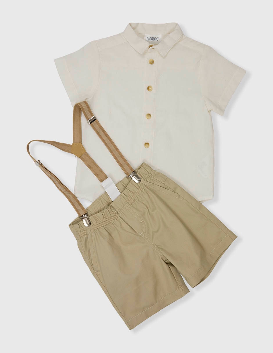 Conjunto de algodón para bebé niño Conjunto de algodón para bebé niño