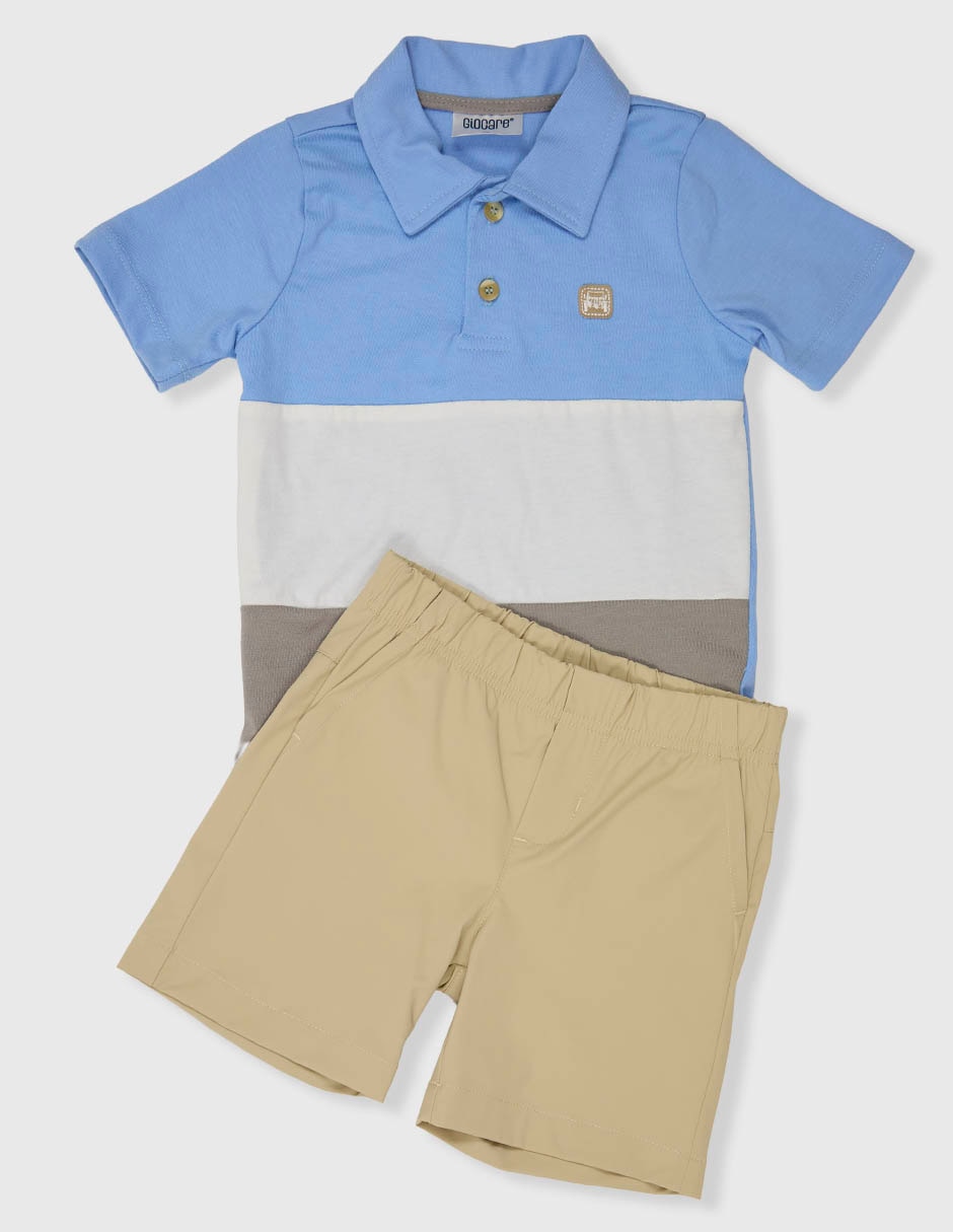 Conjunto de algodón para bebé niño