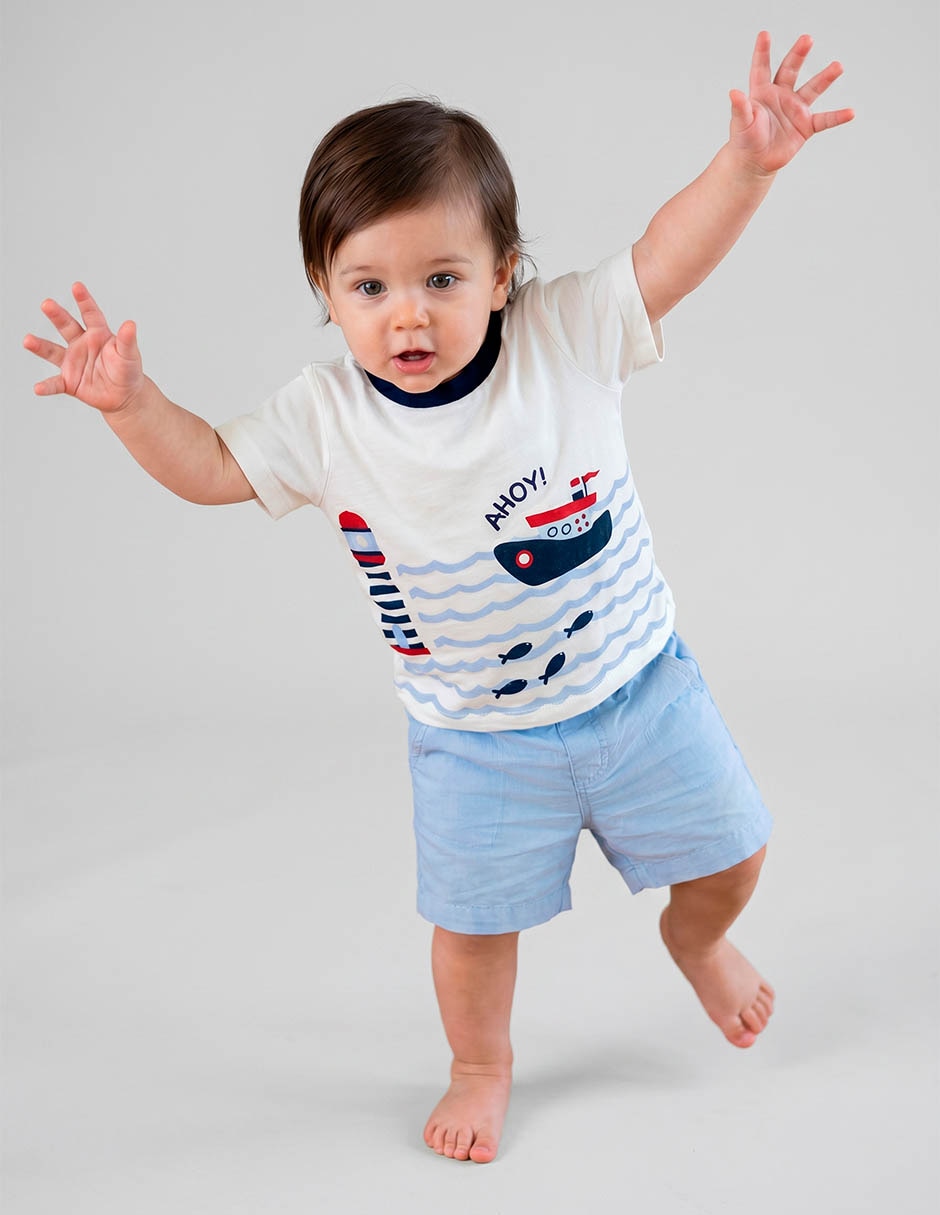 Conjunto de algodón para bebé niño