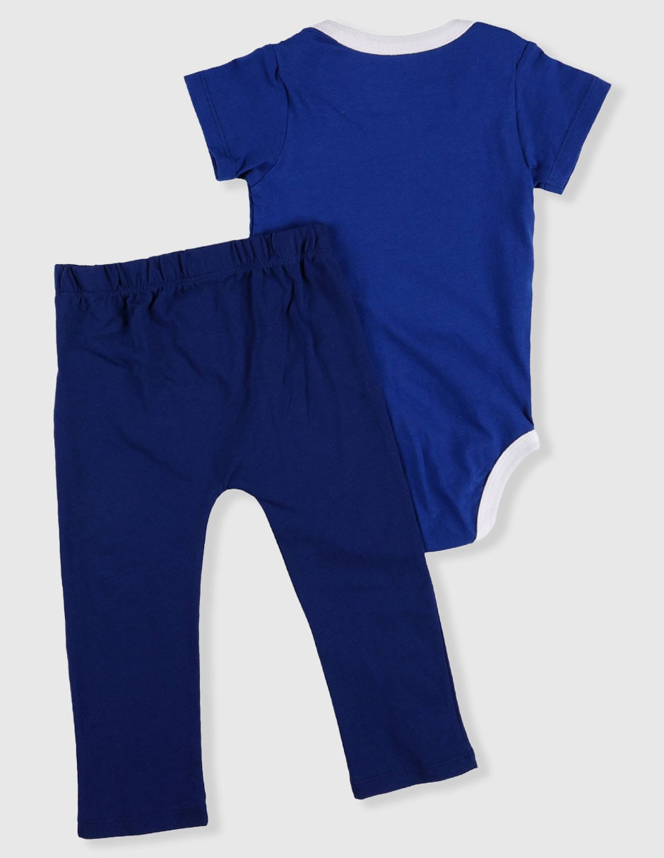 Conjunto pañalero Francia para niña