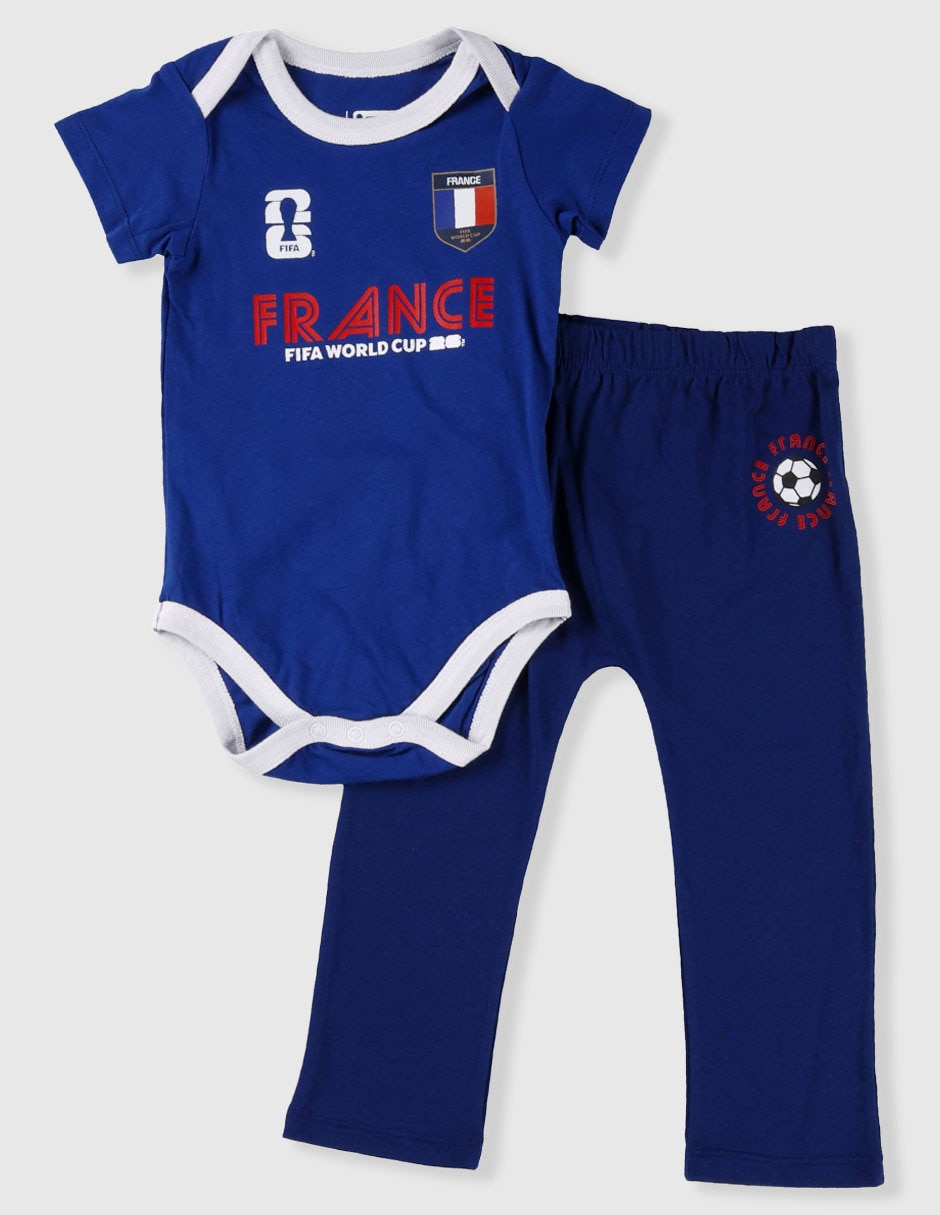 Conjunto pañalero Francia para niña