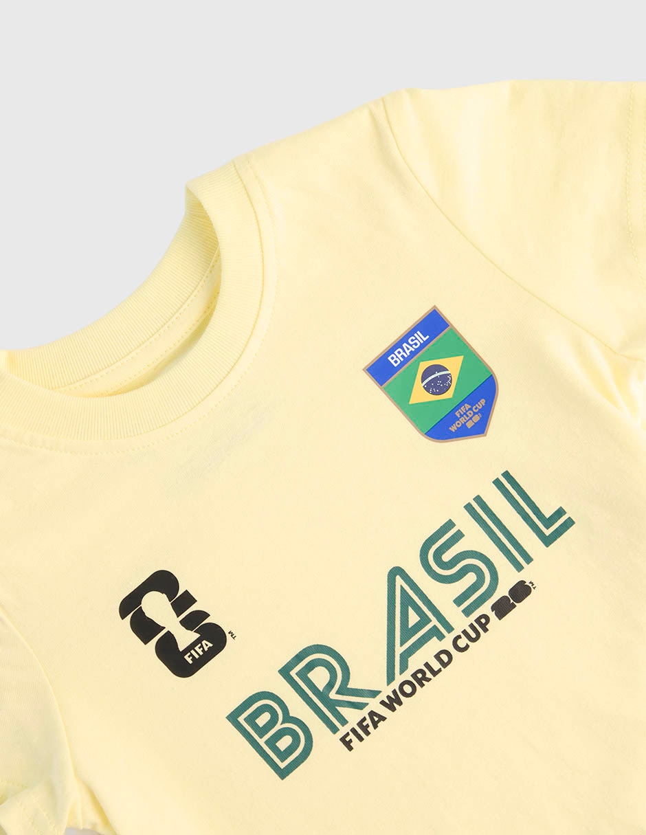 Short Fifa Brasil Para Niña