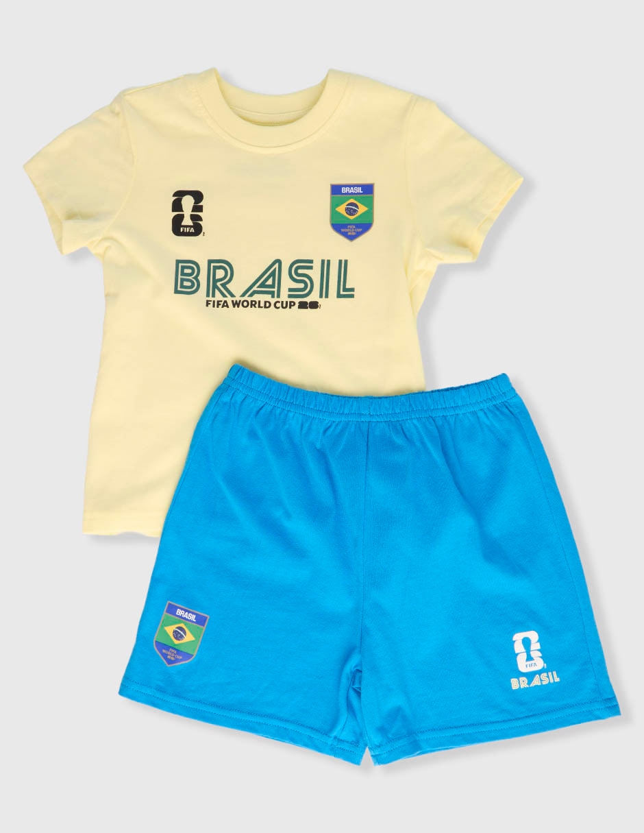 Short Brasil Para Niña Short Brasil Para Niña