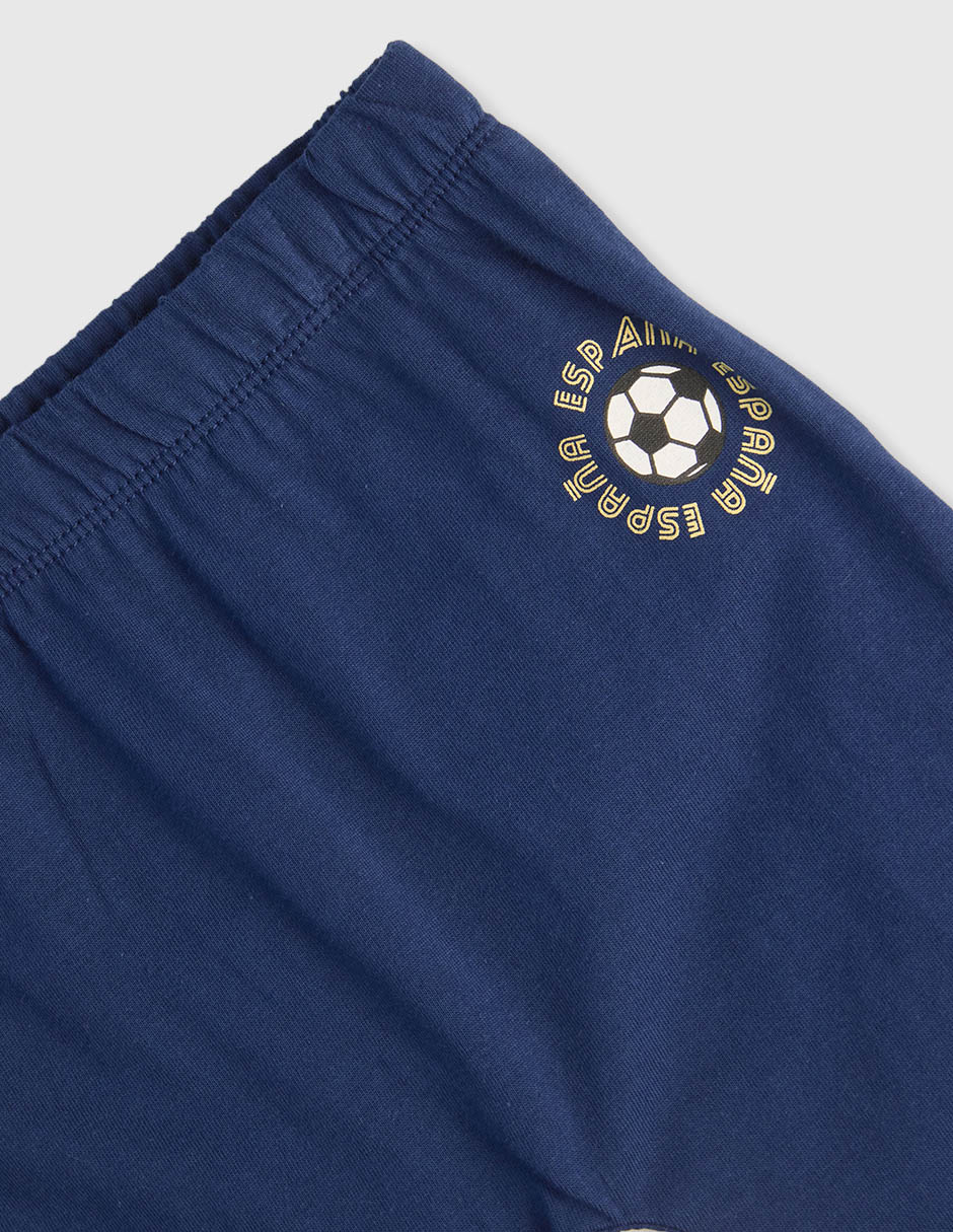 Conjunto pañalero España para bebé niño