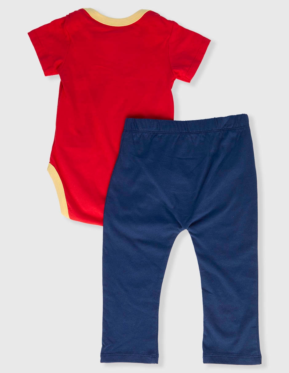 Conjunto pañalero España para bebé niño