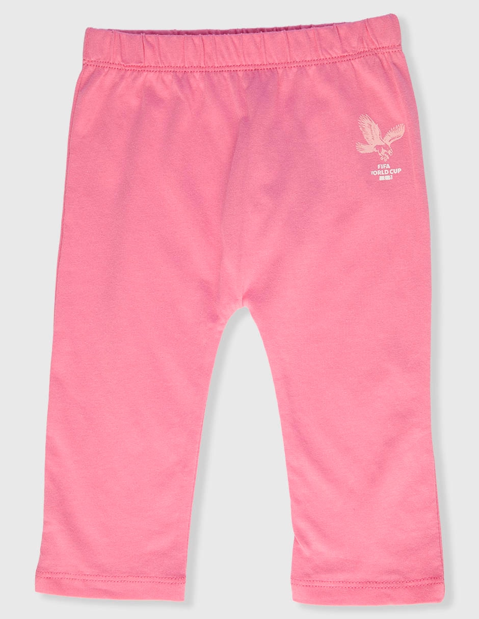 Conjunto pañalero Fifa México para bebé niña