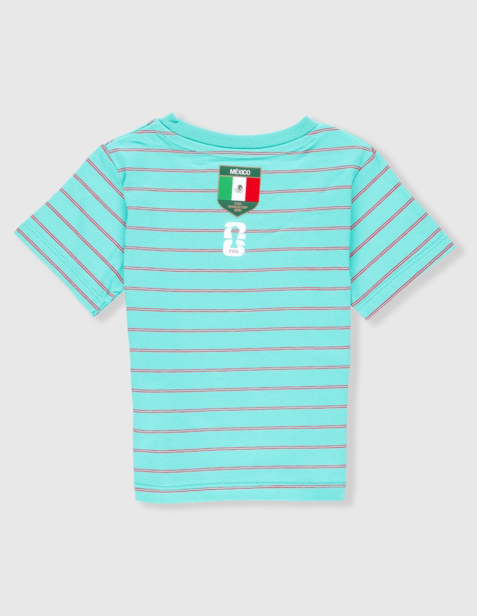 Playera World Cup 2026 México manga corta para bebé niña