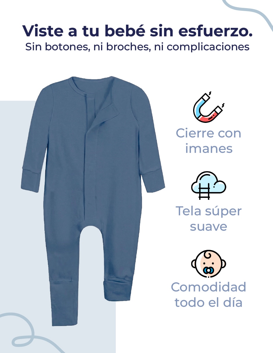 Mameluco mon caramel basics de algodón unisex