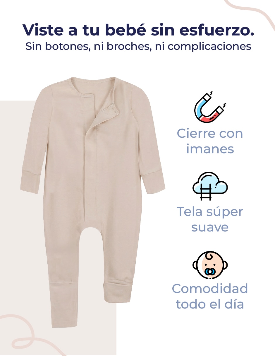 Mameluco de algodón para bebé 4