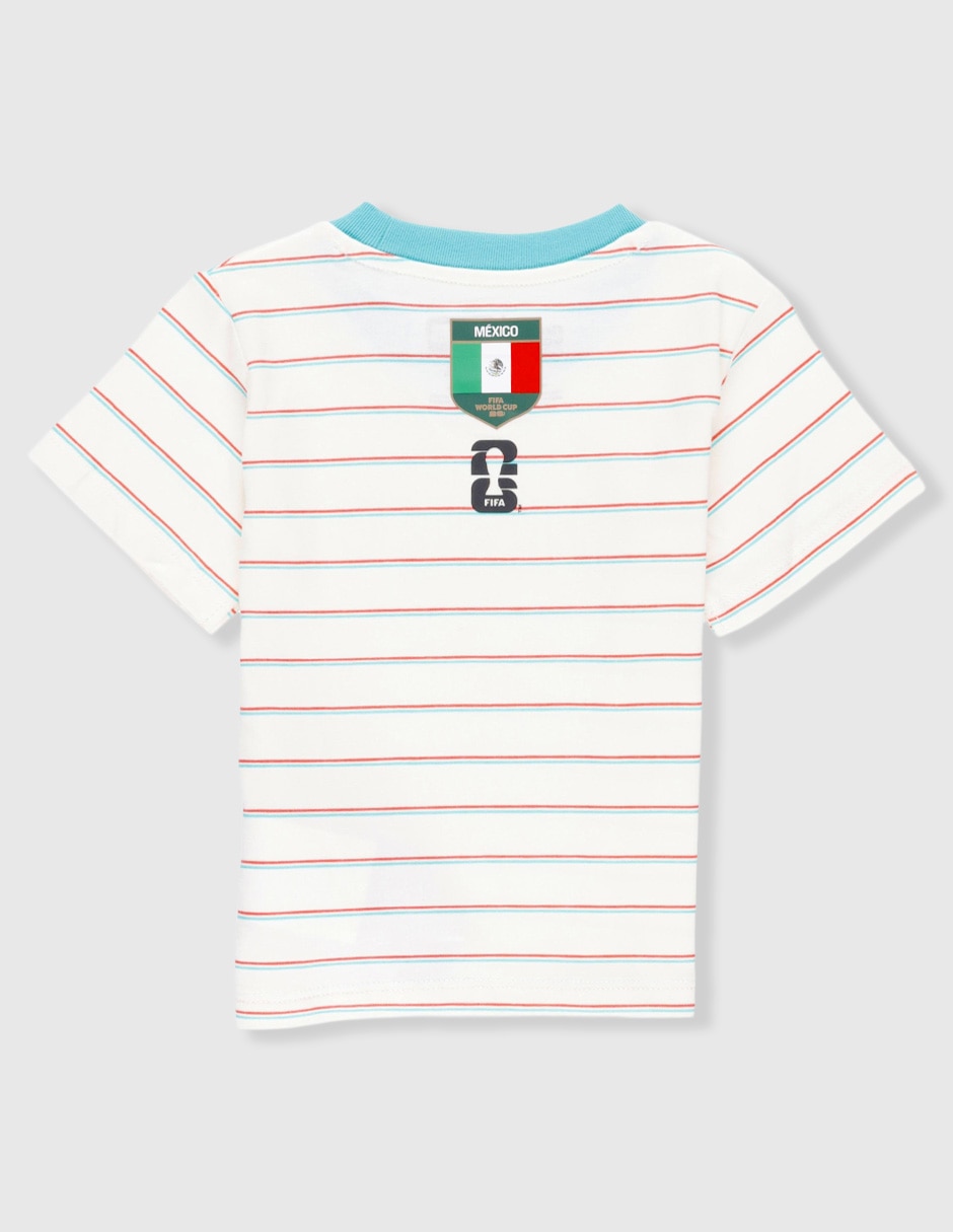 Playera Fifa World Cup 2026 México manga corta para bebé niña