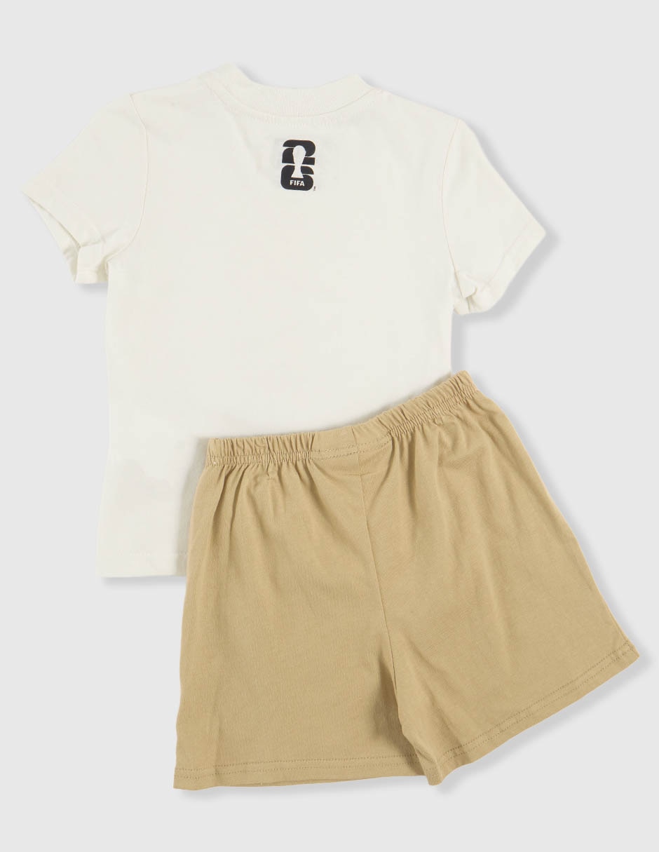 Conjunto pañalero Fifa FiFa Mascota bebé para niño