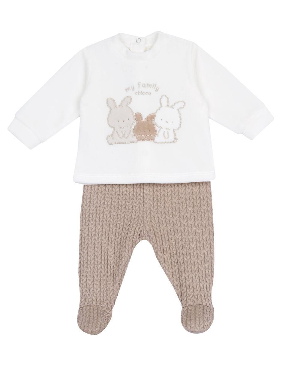 Conjunto casual de algodón para bebé niña Conjunto casual de algodón para bebé niña