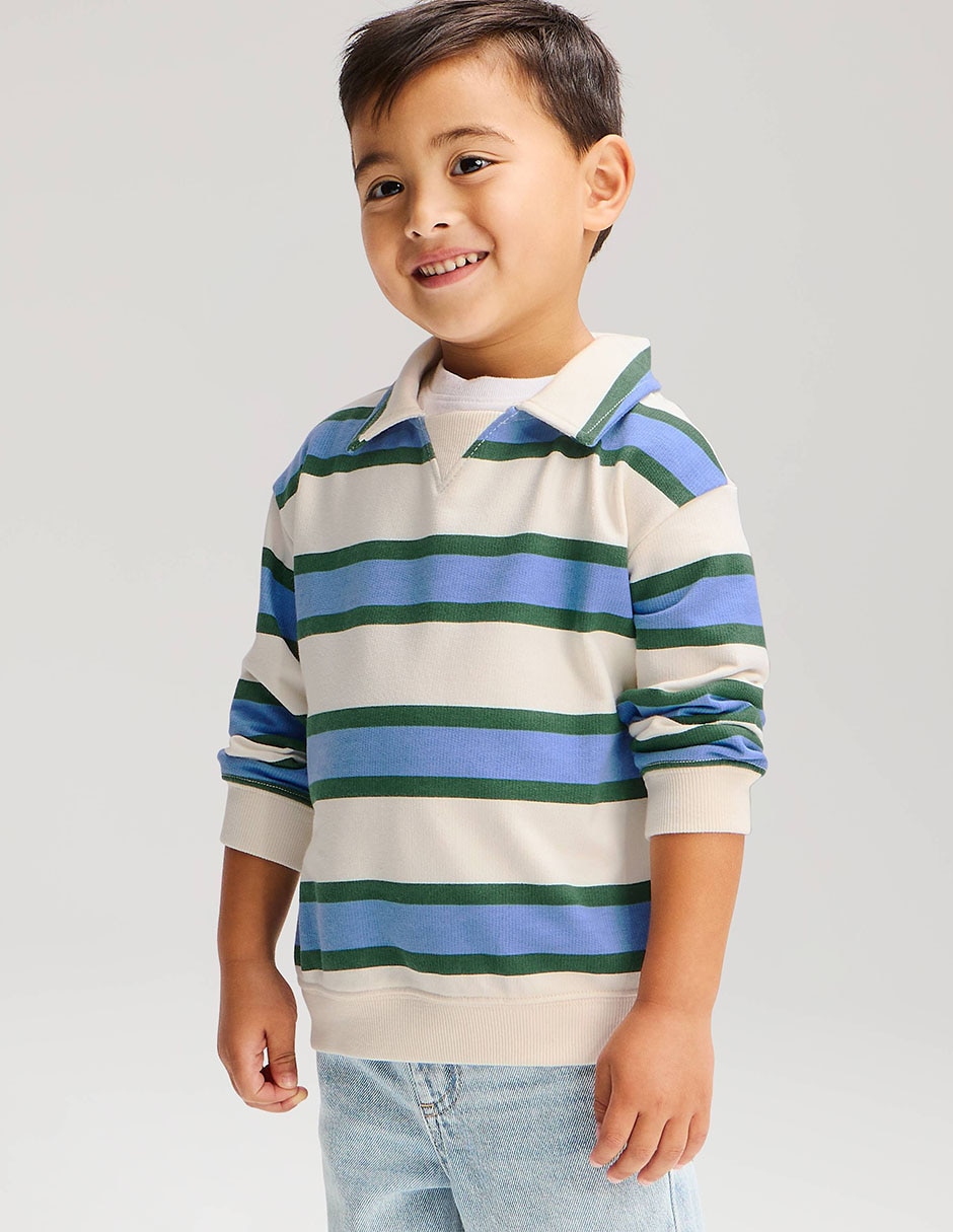 Playera tipo polo cat & jacks de algodón para niño Playera tipo polo cat & jacks de algodón para niño