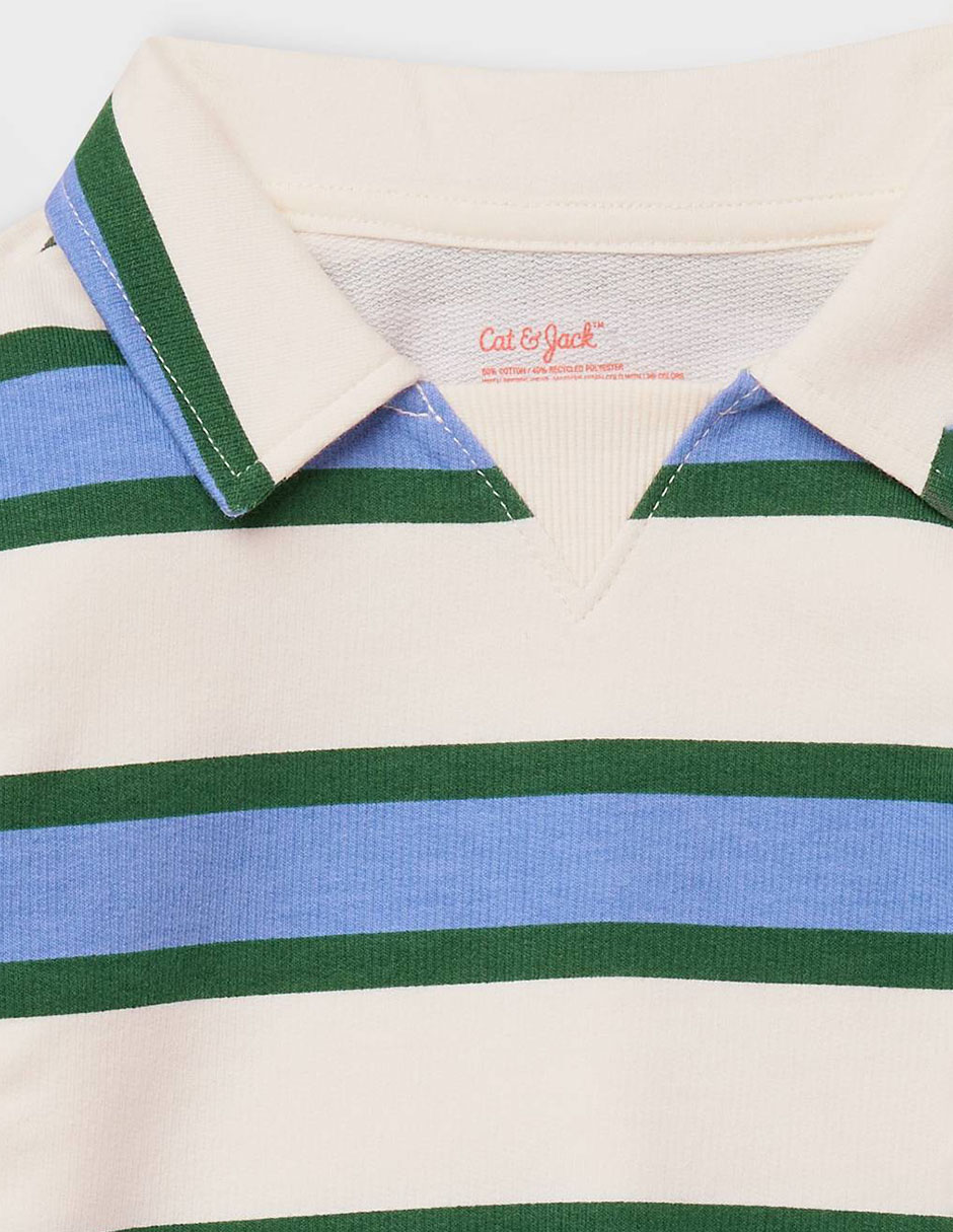 Playera tipo polo cat & jacks de algodón para niño 3