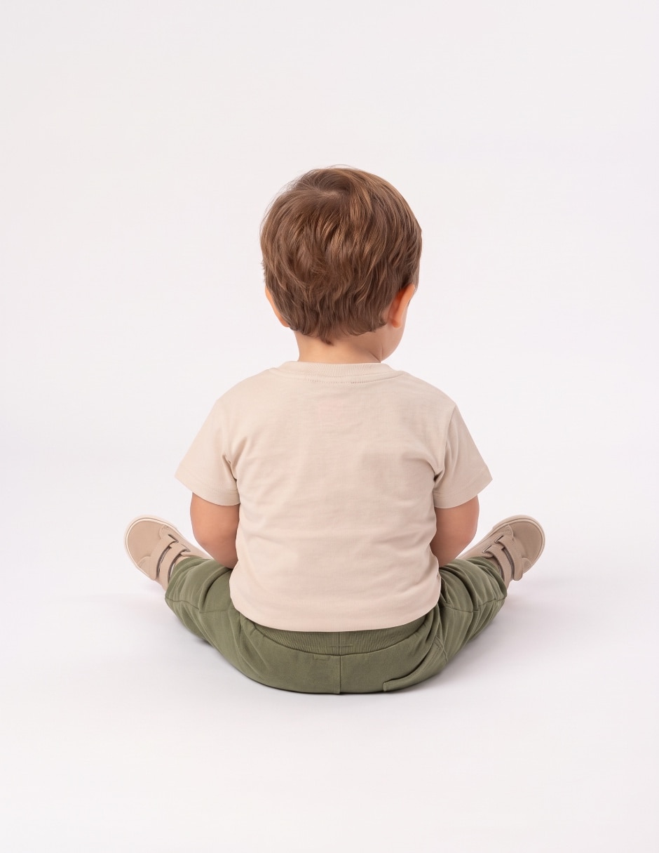 Playera de algodón para bebé niño 2