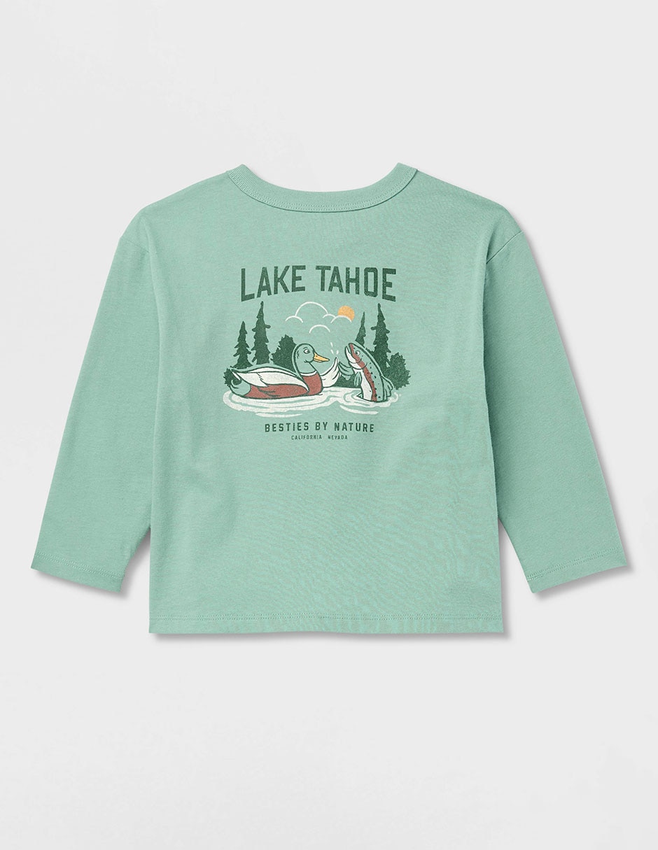 Playera manga larga para bebé niño 2