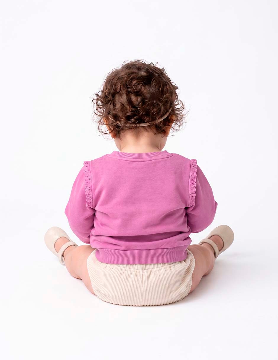 Sudadera para bebé niña 6