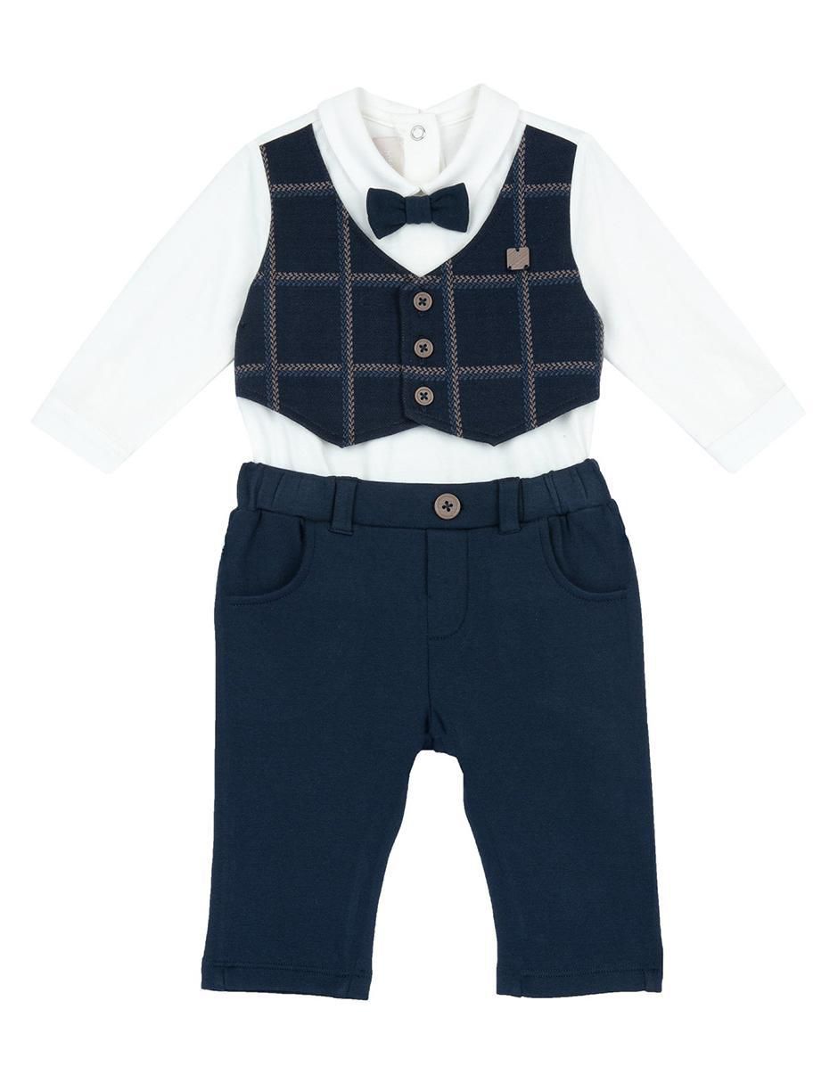Conjunto de vestir de algodón para bebé niño
