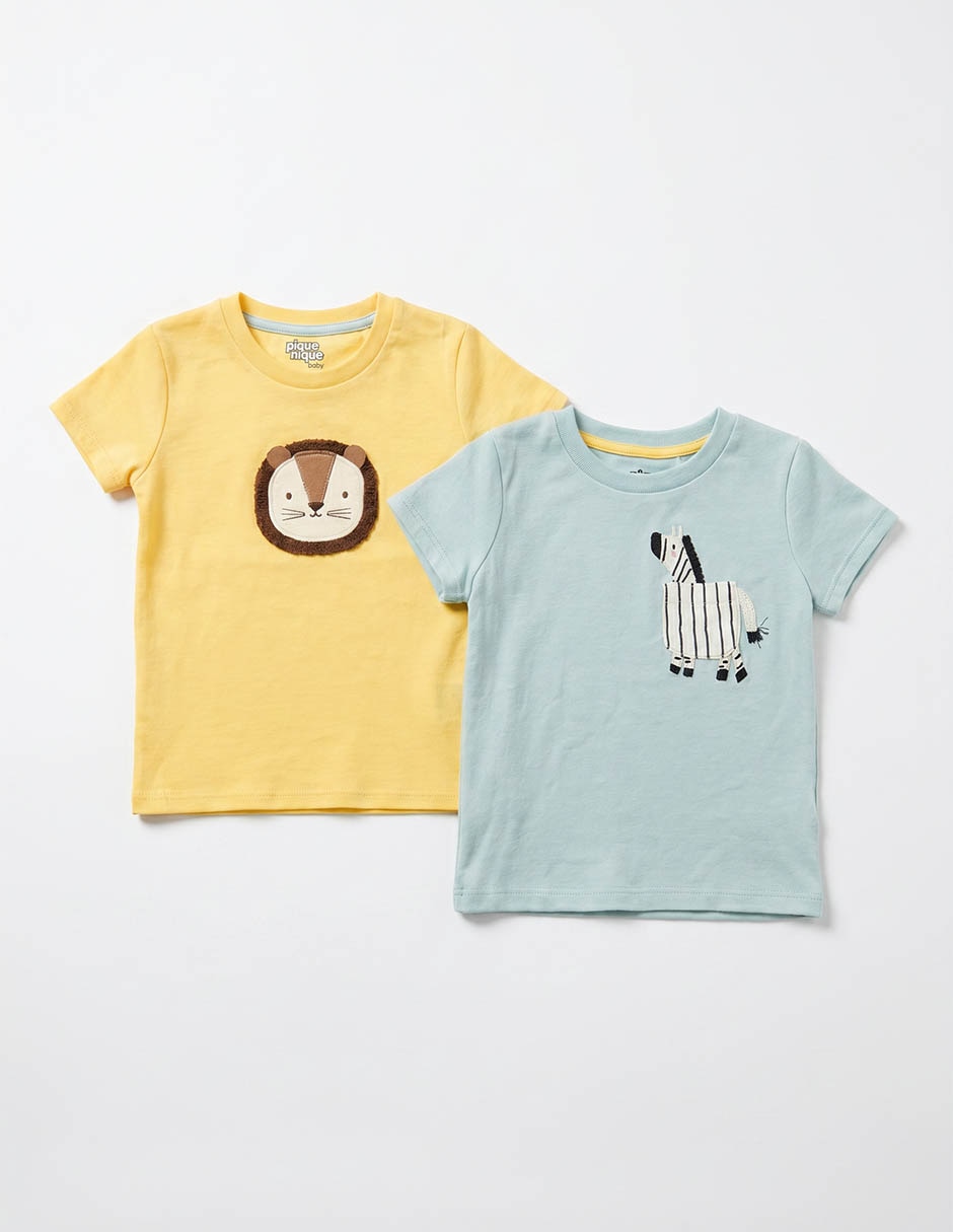 Set de playeras para bebé 2