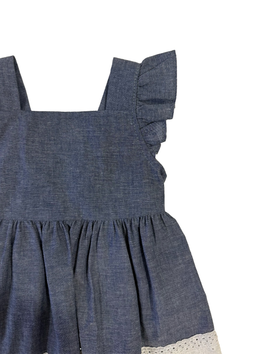 Conjunto pantalón Fiorella de algodón para bebé niña