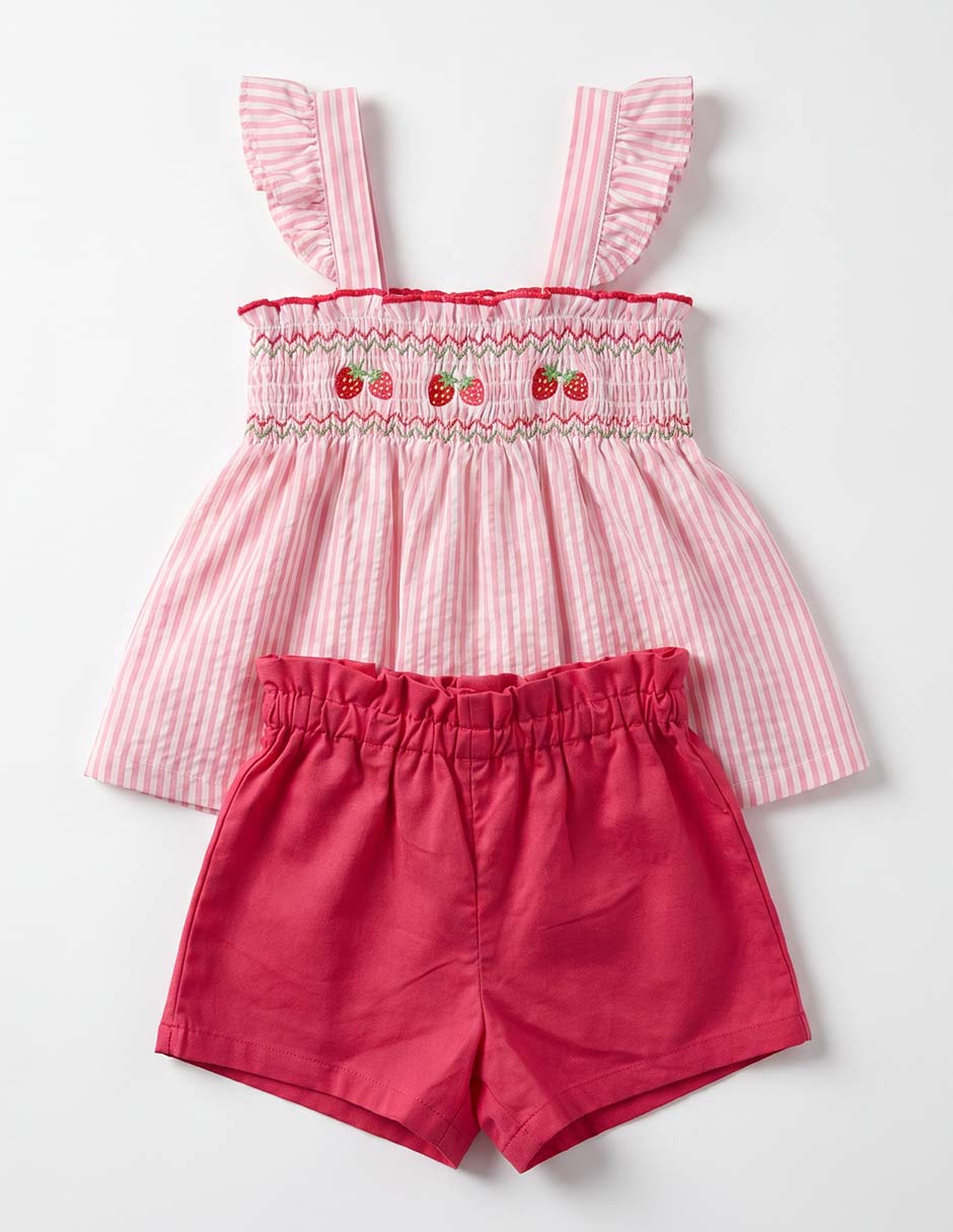 Conjunto de algodón para bebé niña 2