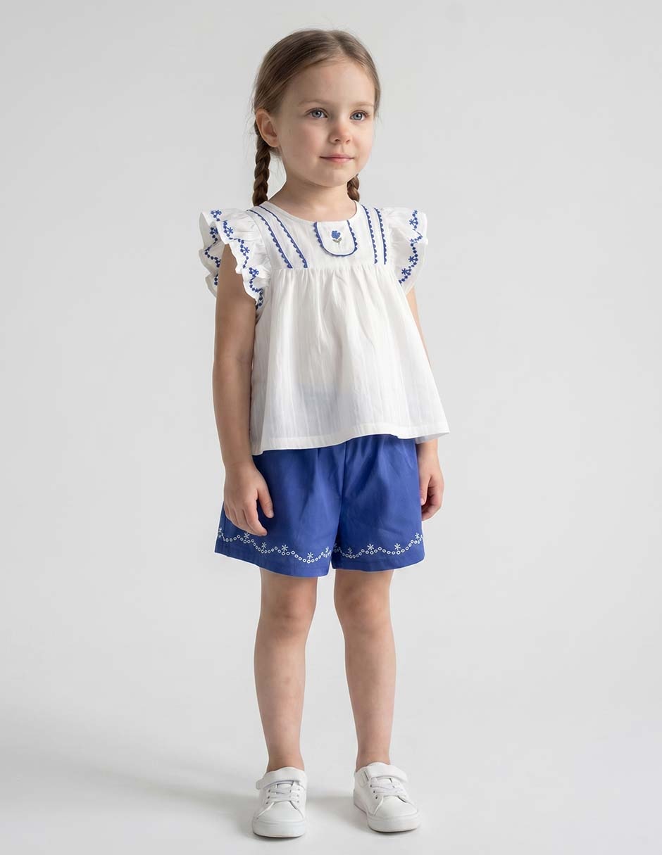 Conjunto de algodón para bebé niña Conjunto de algodón para bebé niña