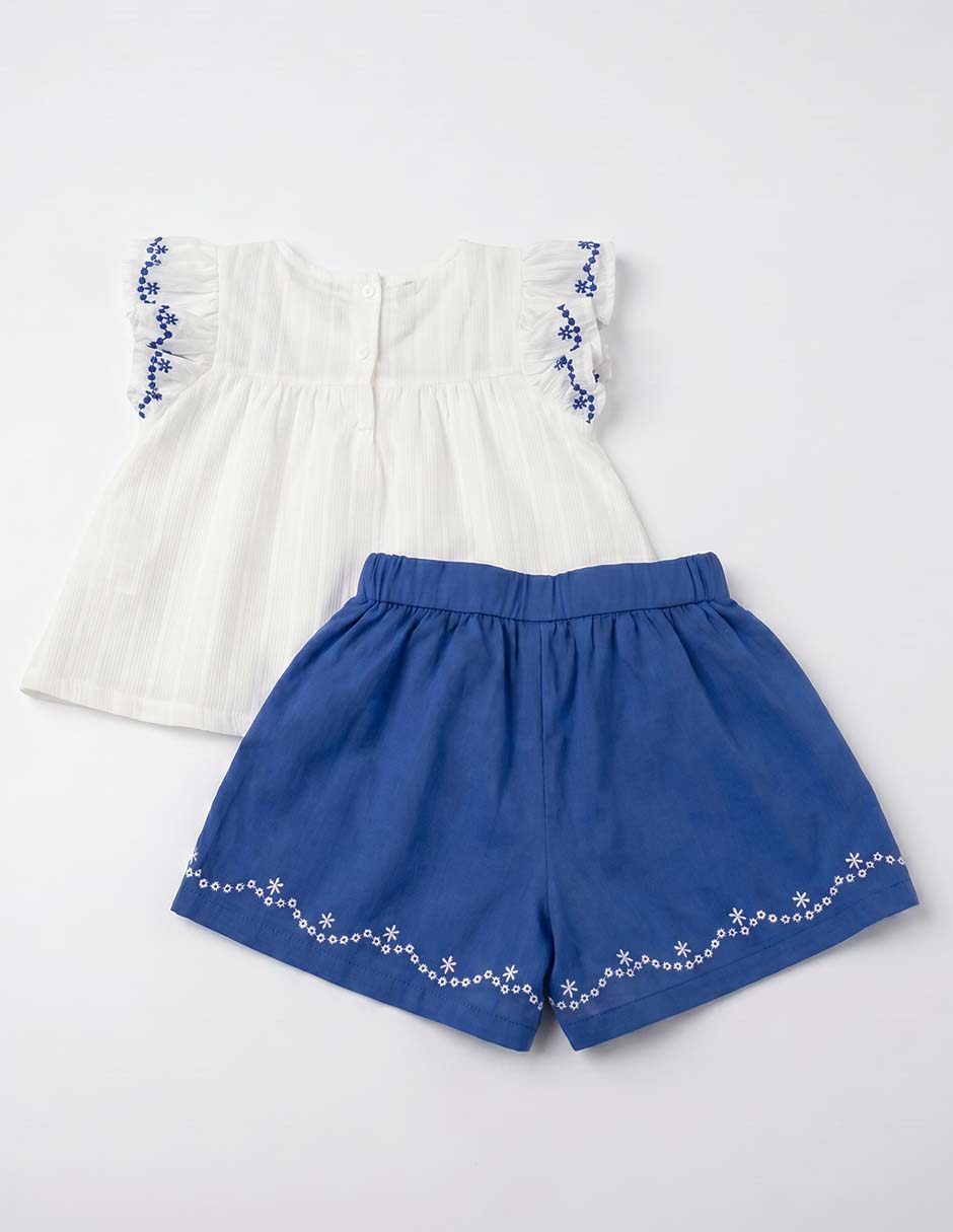 Conjunto de algodón para bebé niña 3