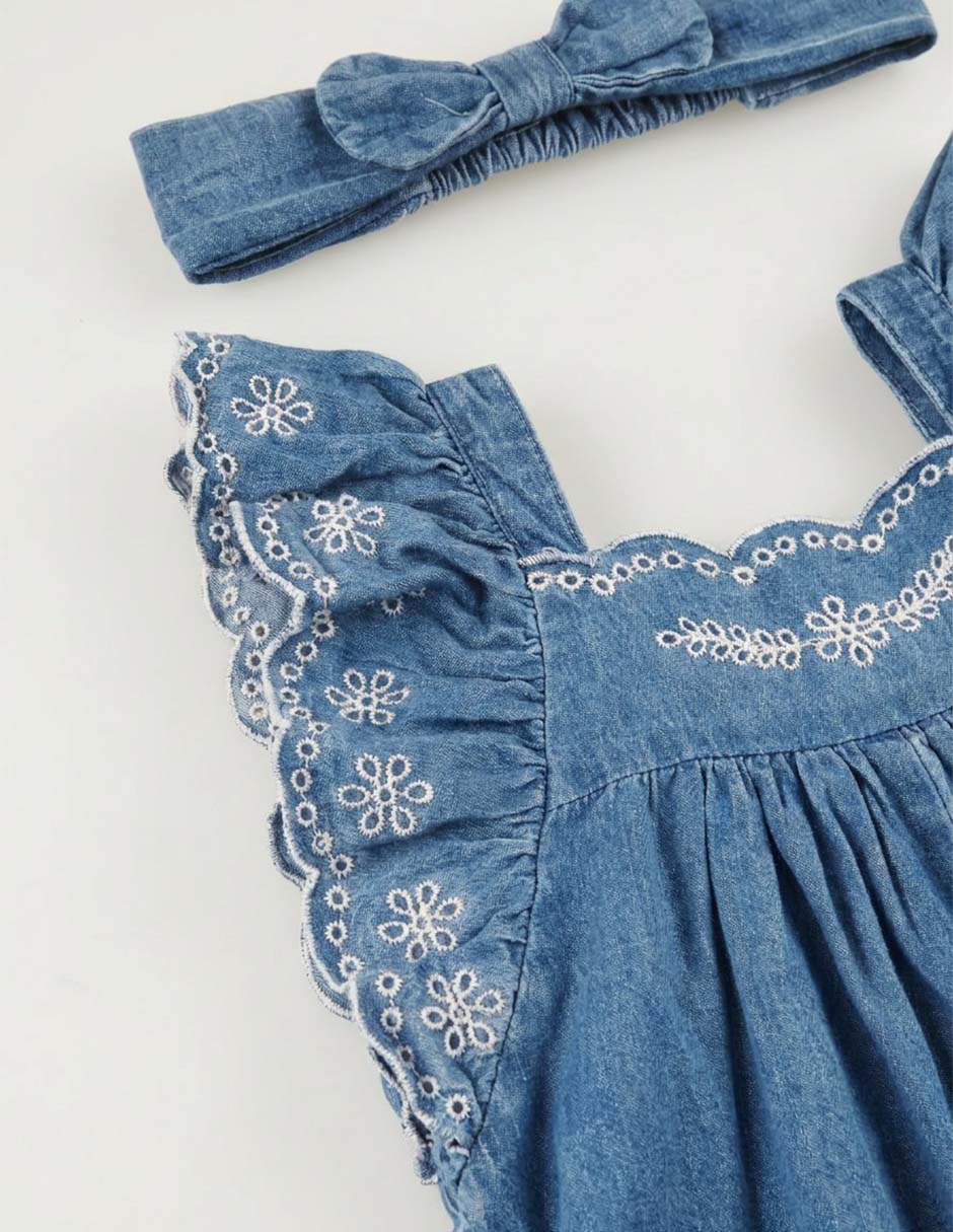 Jumper de algodón para bebé niña 4