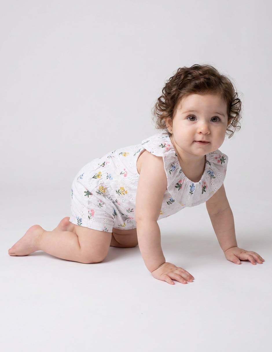 Jumper de algodón para bebé niña Jumper de algodón para bebé niña