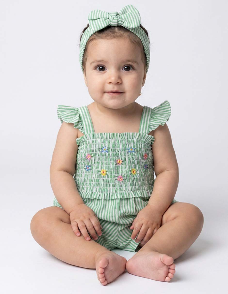 Jumper de algodón para bebé niña Jumper de algodón para bebé niña