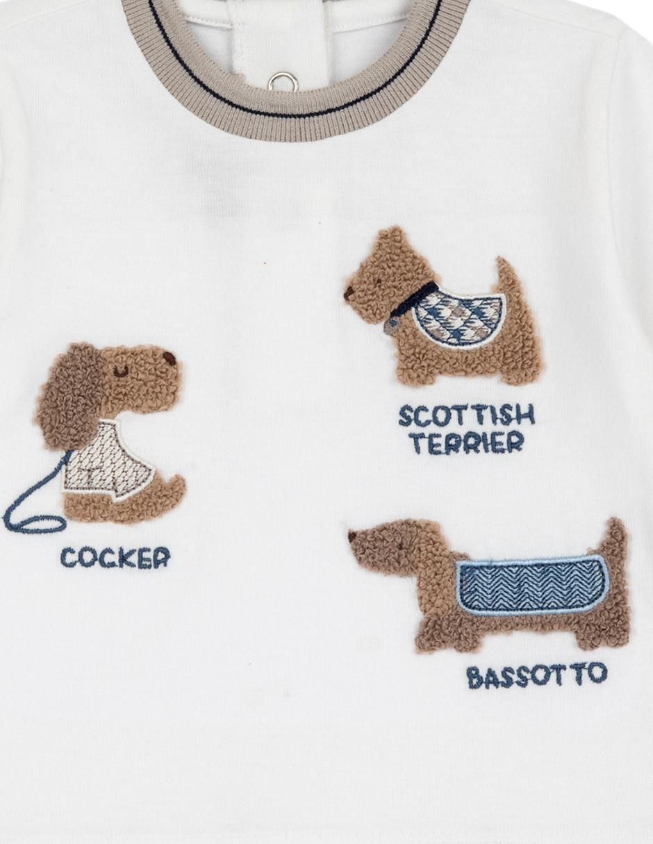 Playera manga larga para bebé niño 4