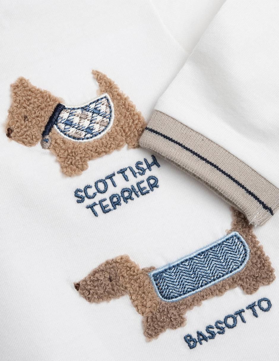 Playera manga larga para bebé niño 3